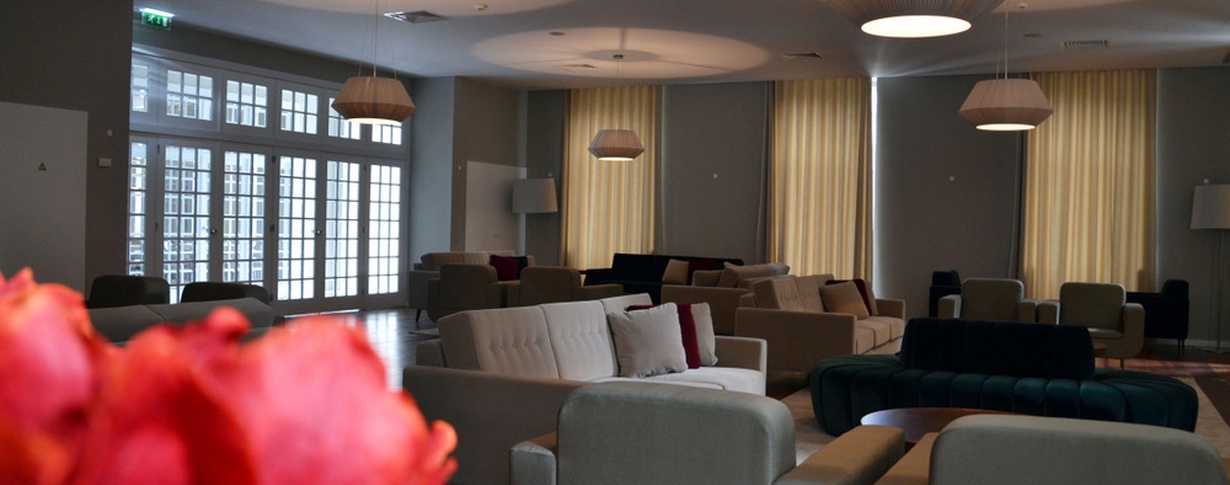 Salle de séjour Hôtel do Parque en Braga